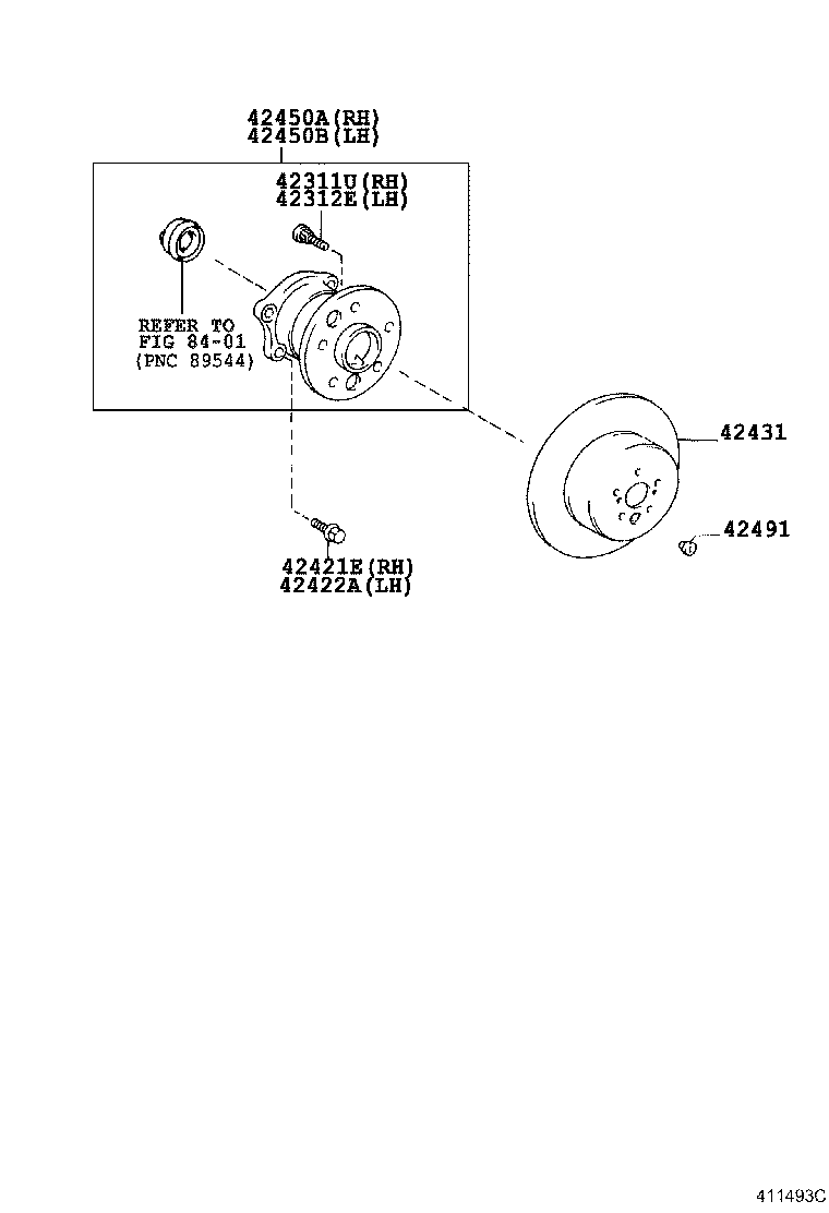 42330-33020 SHAFT ASSY, REAR DRIVE, RH product image