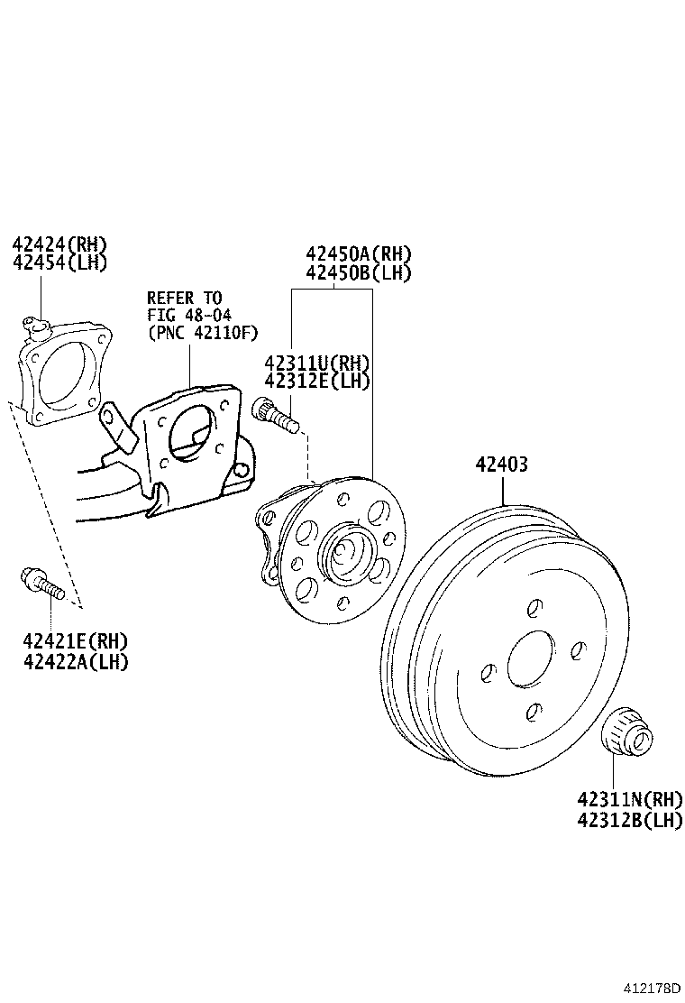 42340-52010 SHAFT ASSY, REAR DRIVE, RH product image