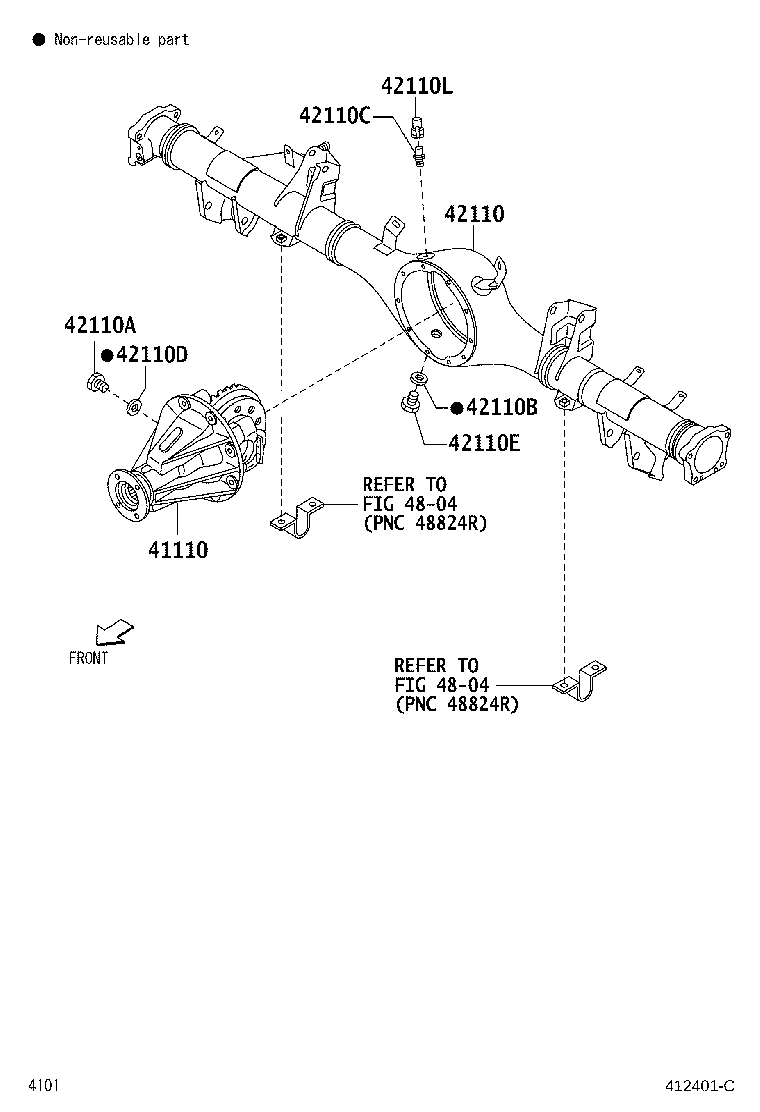 41039-B4030 GEAR KIT, DIFFERENTIAL, REAR product image