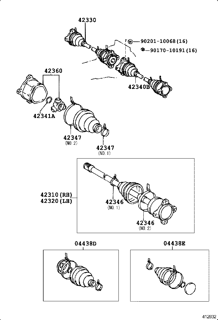 42431-30210 DISC, REAR product image