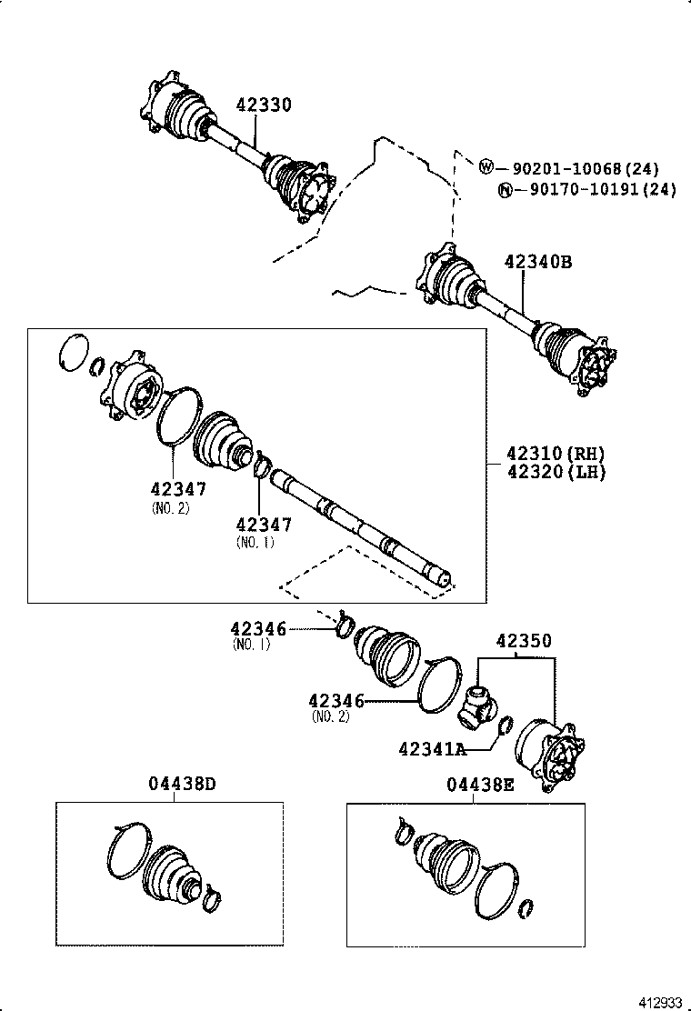 42431-30210 DISC, REAR product image