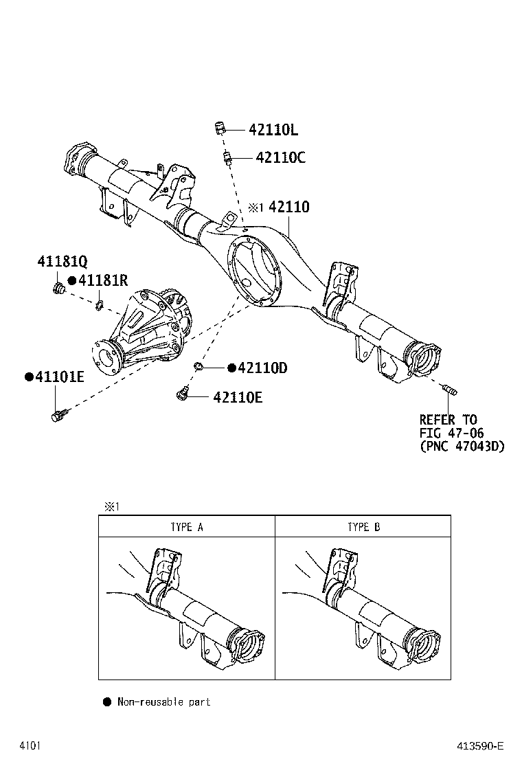 41039-BZ240 GEAR KIT, DIFFERENTIAL, REAR product image