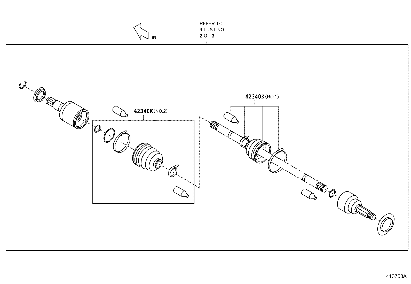 SU003-00786 BOOT, REAR DRIVE SHAFT JOINT product image