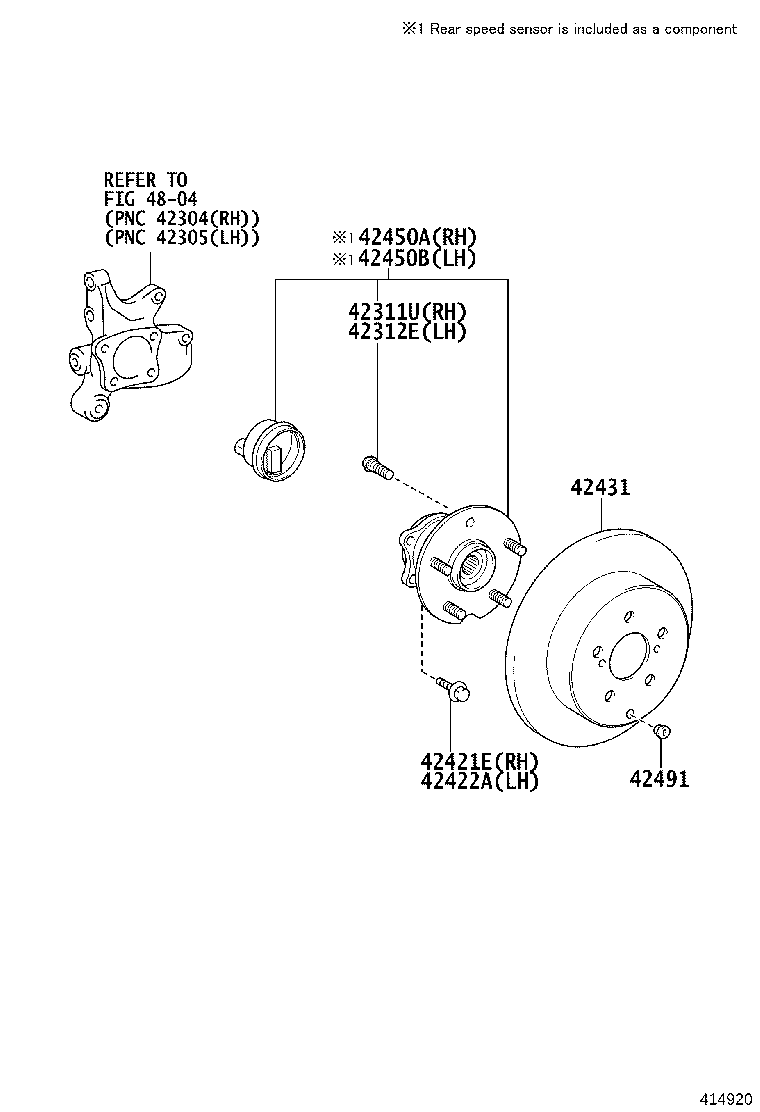 42340-48070 SHAFT ASSY, REAR DRIVE, RH product image