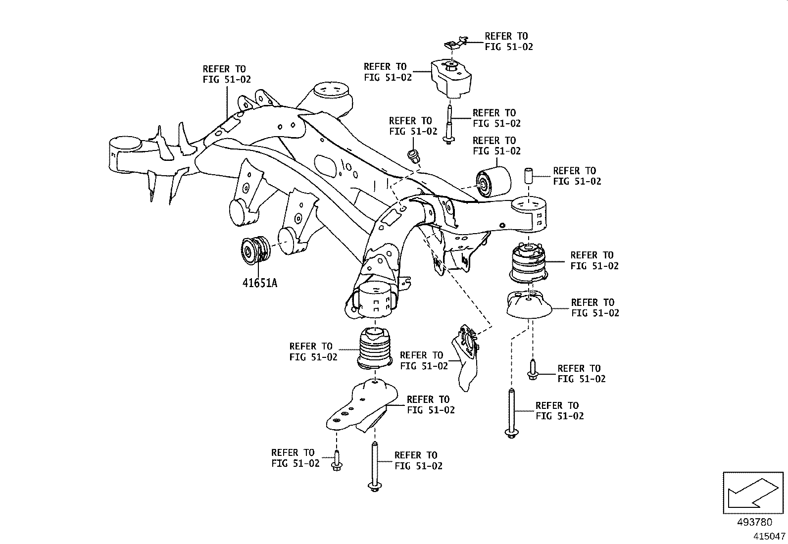 41110-WAA03 CARRIER ASSY, DIFFERENTIAL, REAR product image