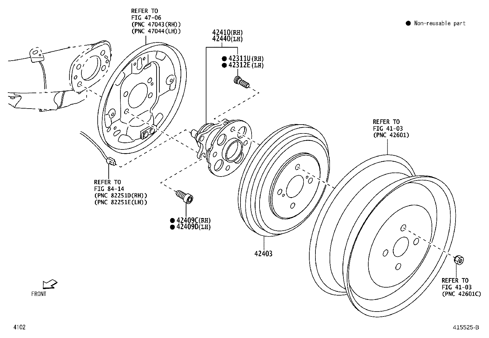 90049-12056 BOLT, HUB (FOR REAR AXLE RH) product image