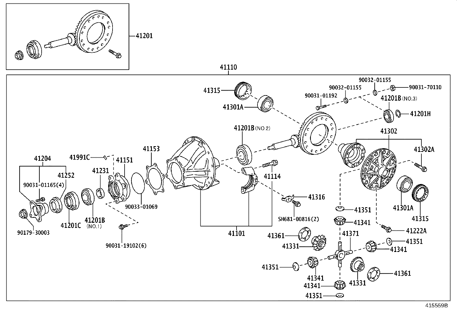 37341-0W020 DEFLECTOR, DUST (FOR REAR DIFFERENTIAL) product image