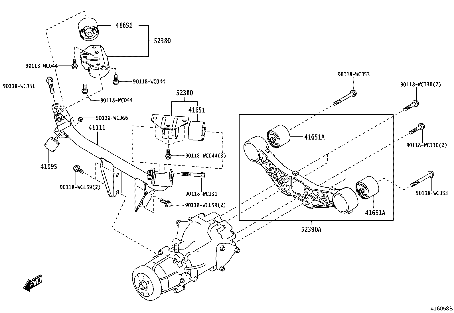 41341-WC004 PINION, REAR DIFFERENTIAL product image