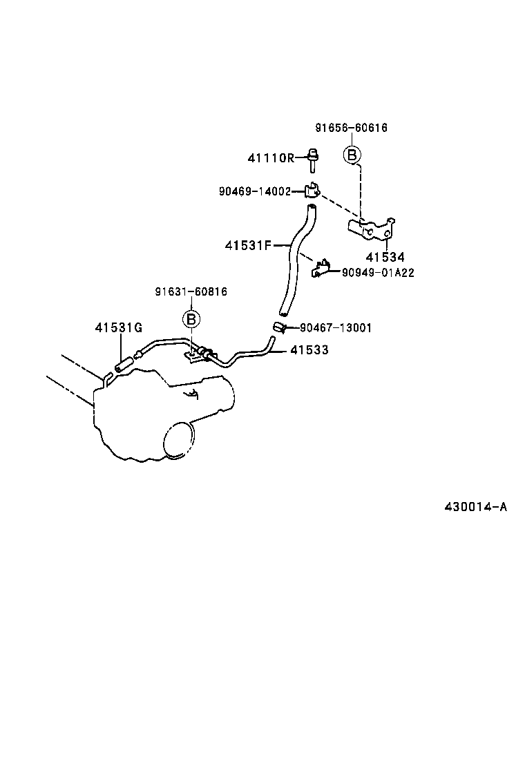 41110-60680 CARRIER ASSY, DIFFERENTIAL, FRONT product image