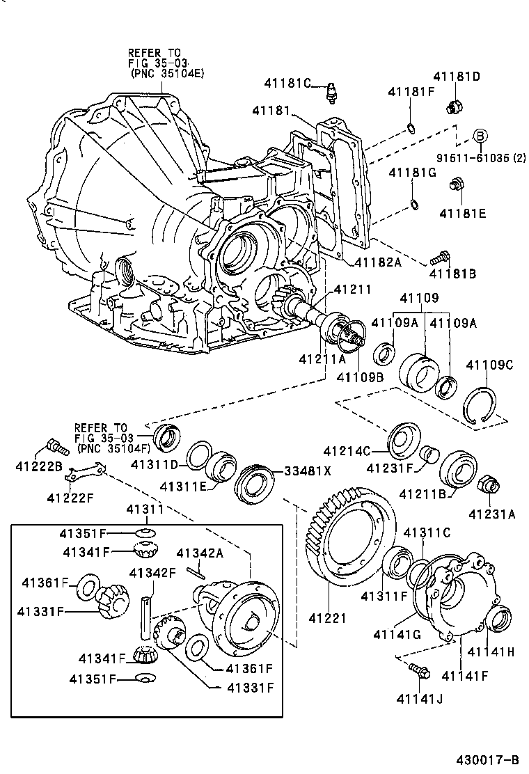 90080-10153 BOLT (FOR FRONT DIFFERENTIAL CARRIER COVER SETTING) product image