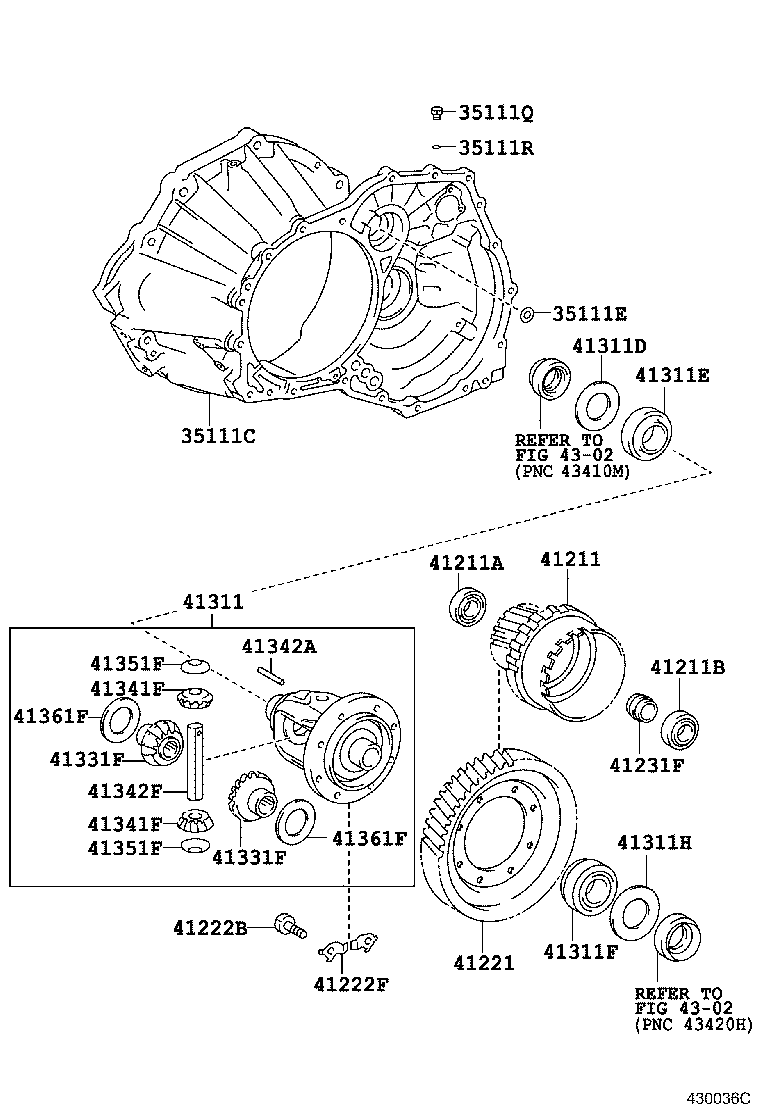 35105-21020 HOUSING, TRANSAXLE product image