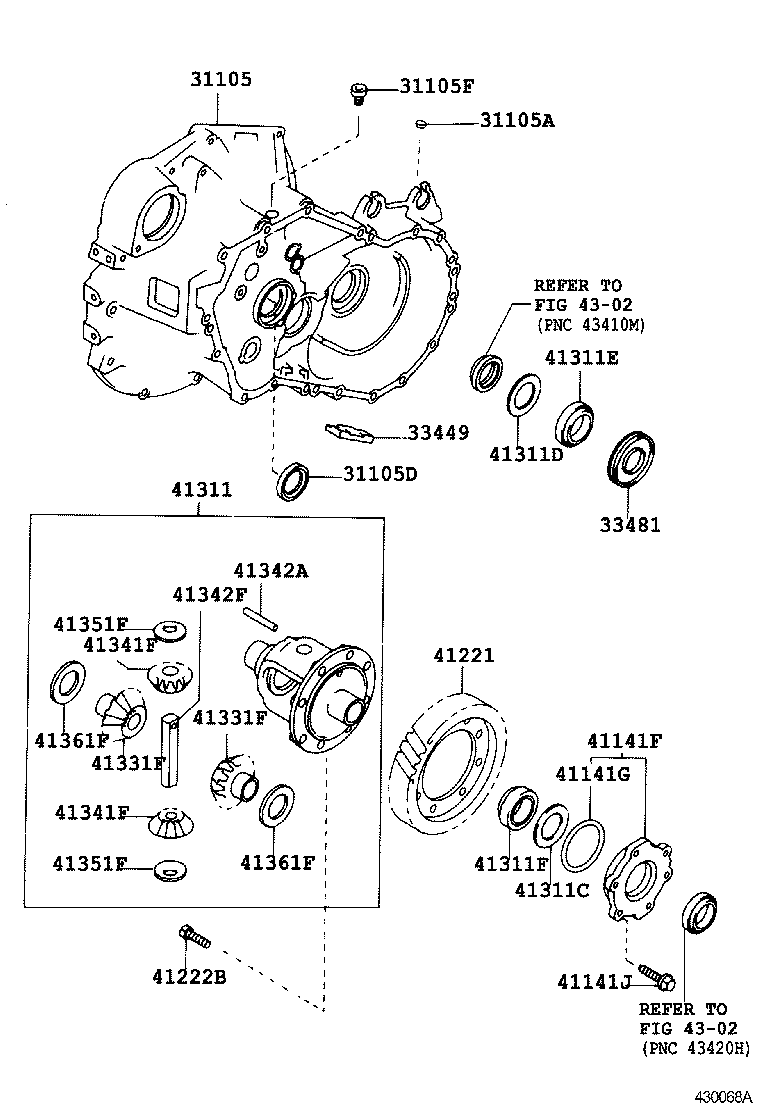 35105-20040 HOUSING, TRANSAXLE product image