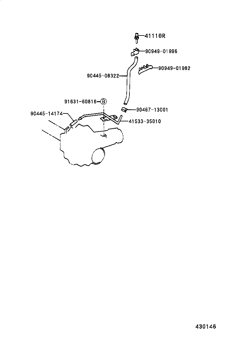 41110-35700 CARRIER ASSY, DIFFERENTIAL, FRONT product image