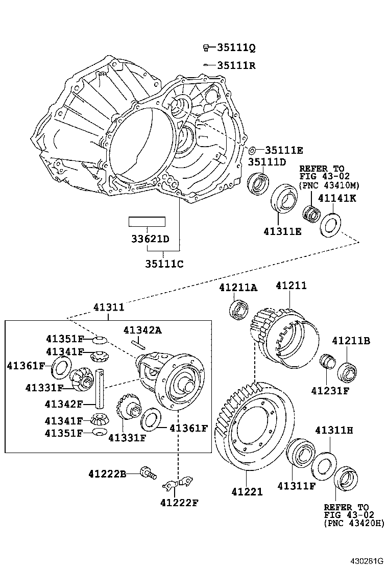 35105-21020 HOUSING, TRANSAXLE product image