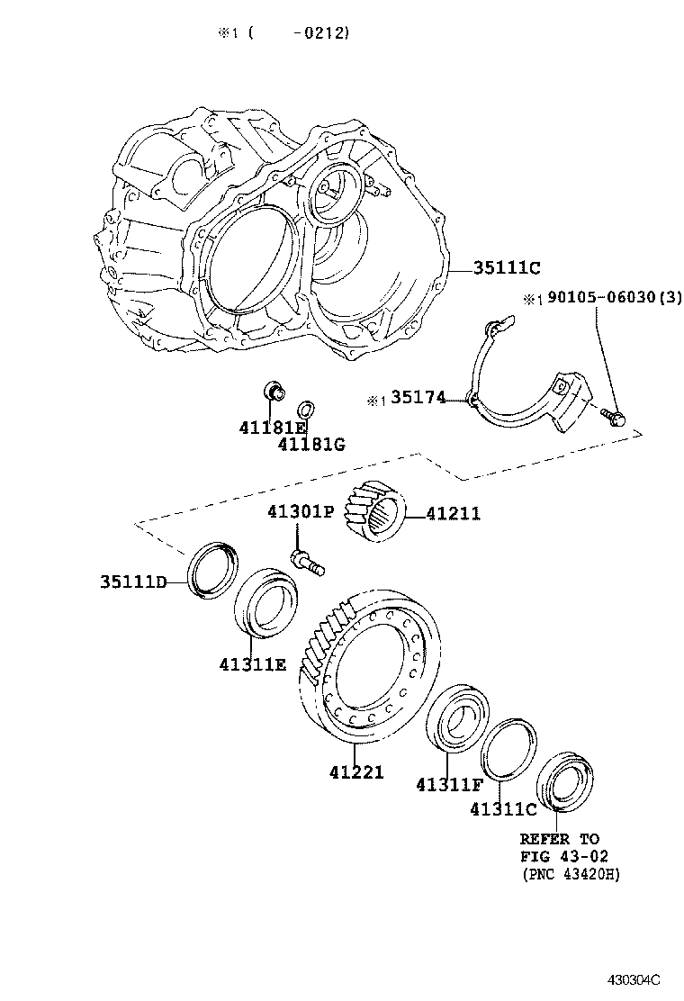 35105-21010 HOUSING, TRANSAXLE product image