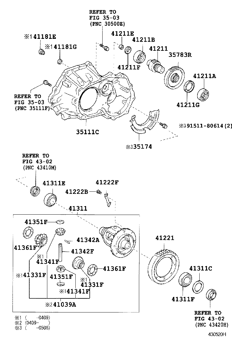 41221-52070 GEAR, FRONT DIFFERENTIAL RING product image