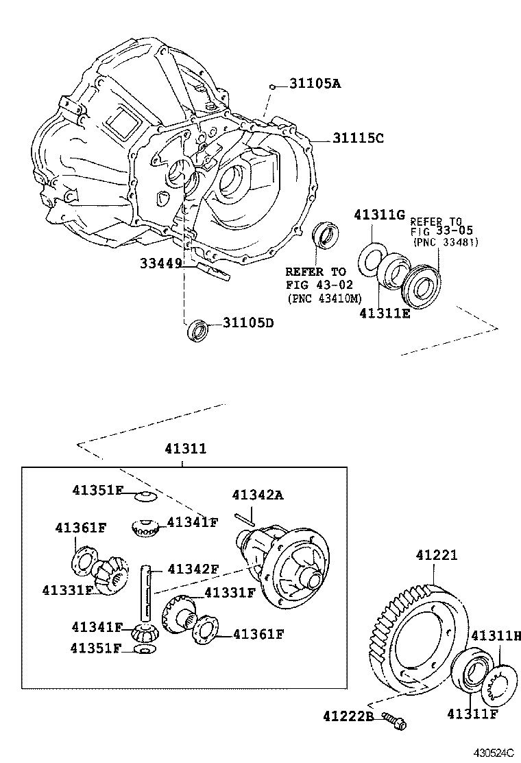 90311-38075 SEAL, OIL (FOR TRANSAXLE HOUSING) product image