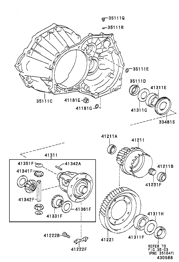 35105-20014 HOUSING, TRANSAXLE product image