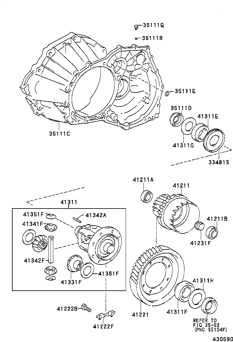 35105-20014 HOUSING, TRANSAXLE product image