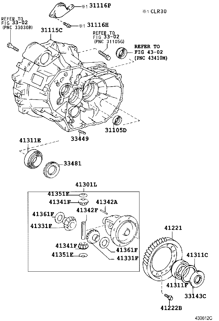 35105-28030 HOUSING, TRANSAXLE product image