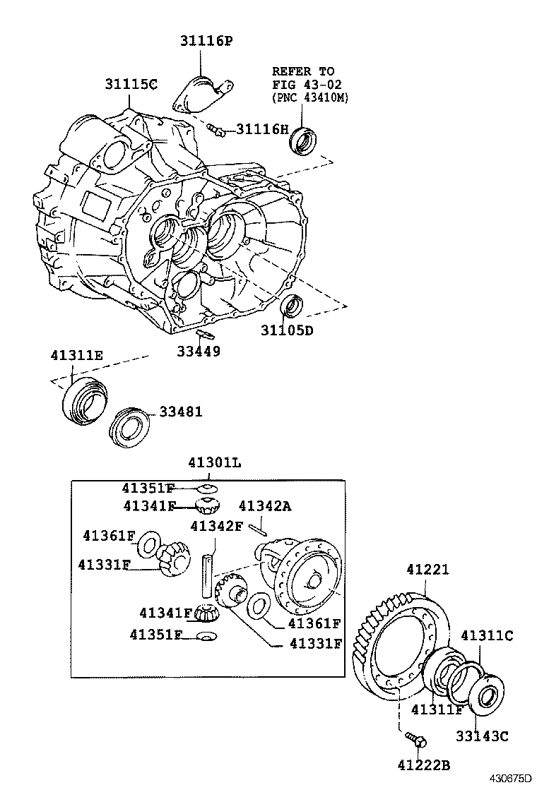 35105-12180 HOUSING, TRANSAXLE product image