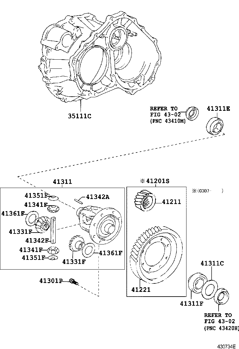 35105-28011 HOUSING, TRANSAXLE product image