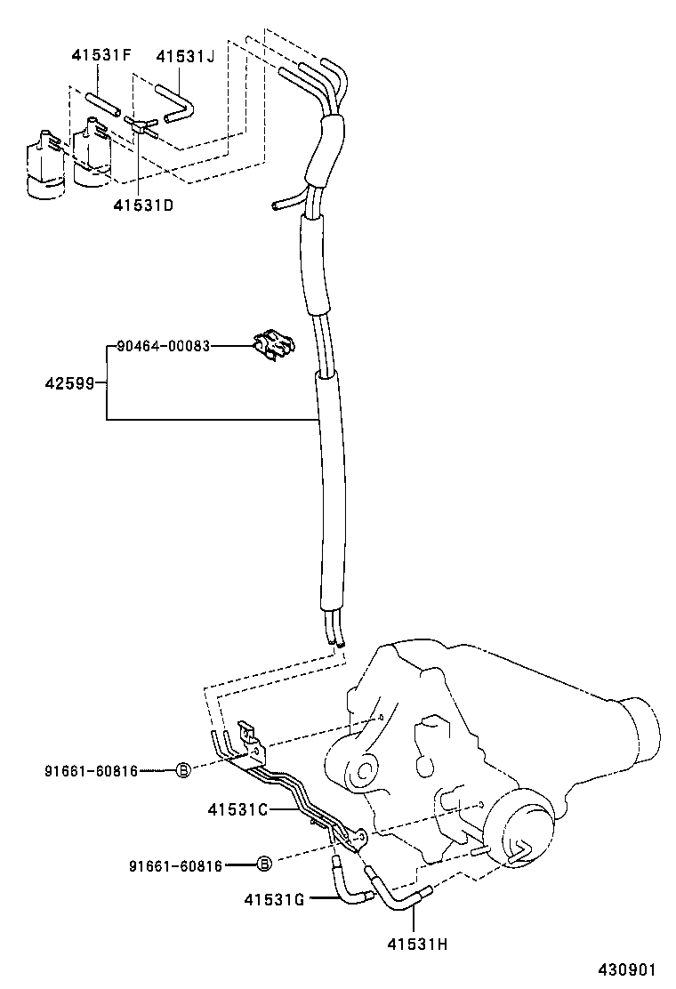 41110-35510 CARRIER ASSY, DIFFERENTIAL, FRONT product image