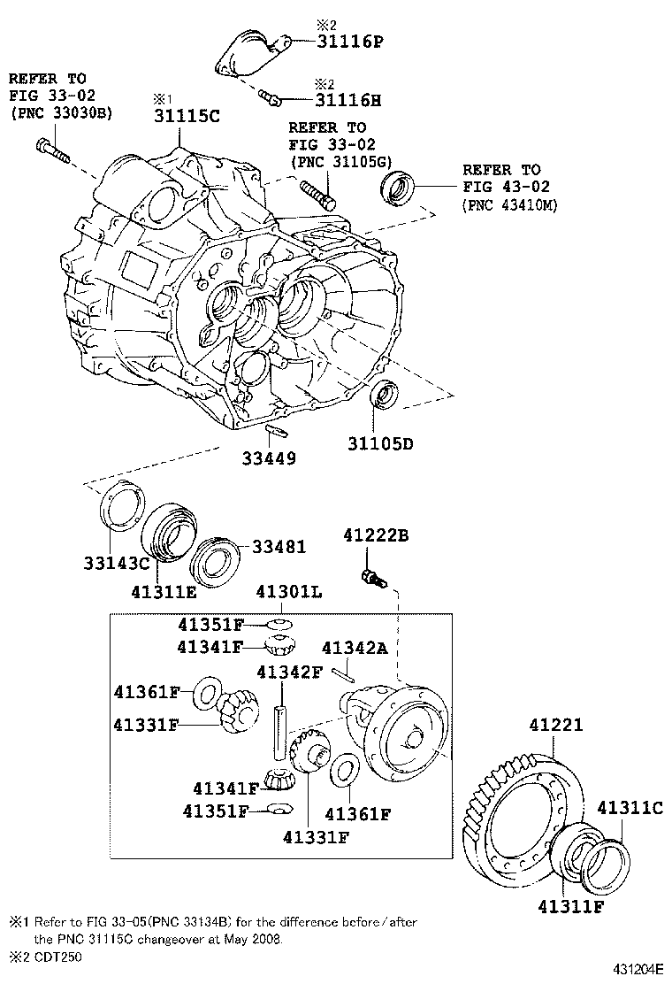 35105-44060 HOUSING, TRANSAXLE product image