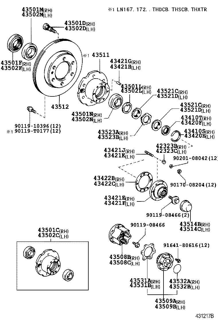 43512-04030 DISC, FRONT product image