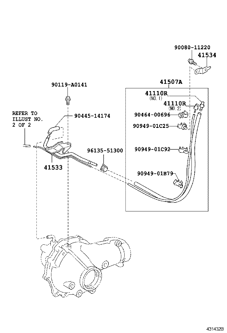 41110-35D80 CARRIER ASSY, DIFFERENTIAL, FRONT product image