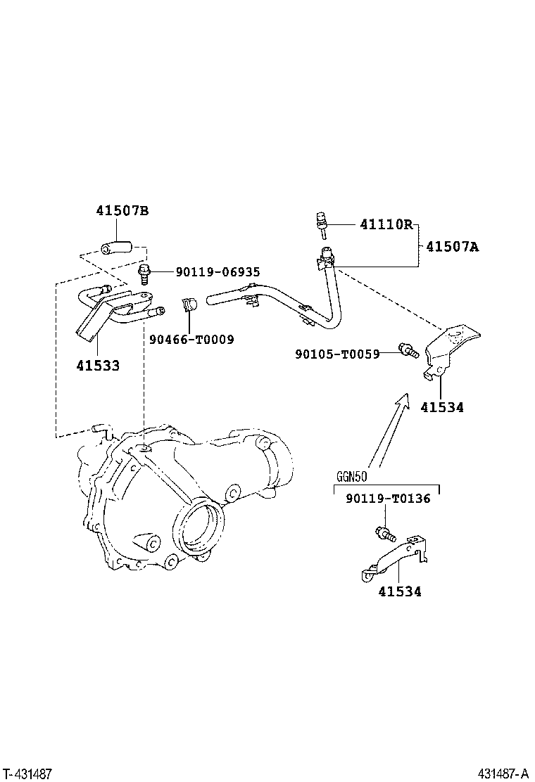 41110-0K241 CARRIER ASSY, DIFFERENTIAL, FRONT product image