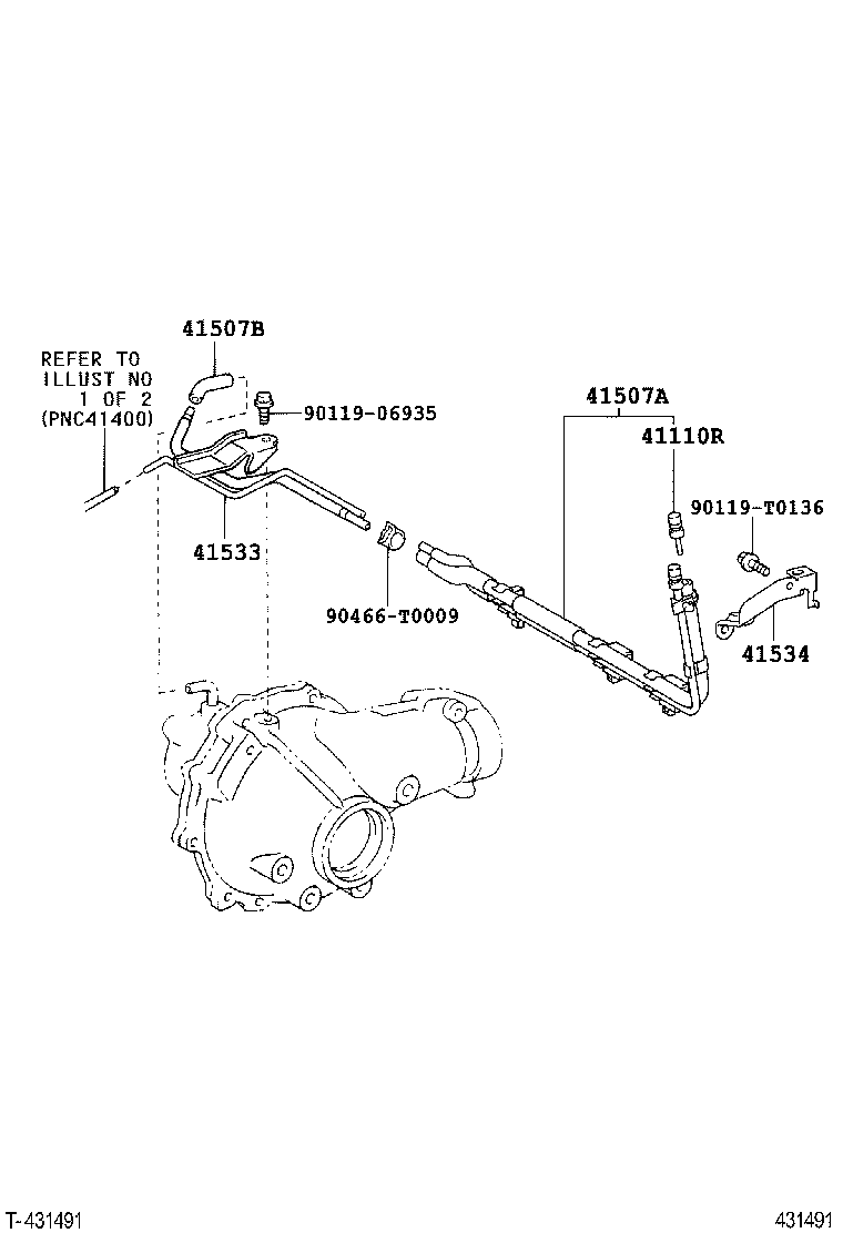41110-0K311 CARRIER ASSY, DIFFERENTIAL, FRONT product image