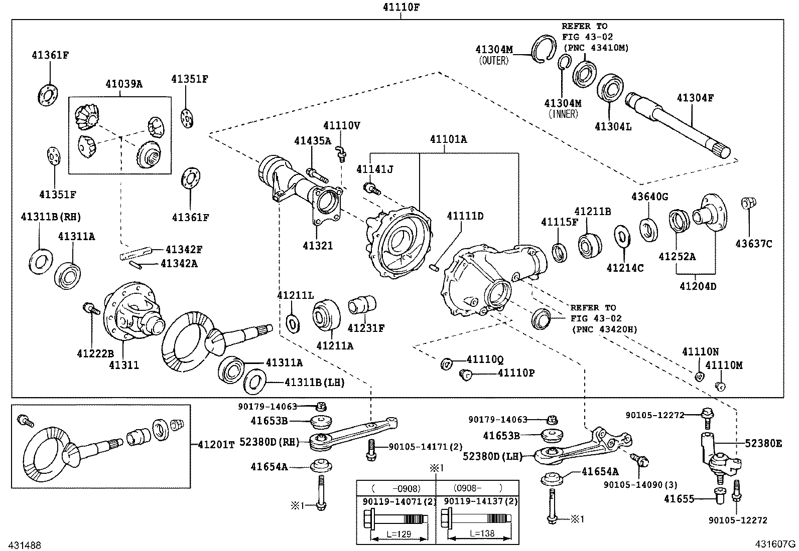 41110-35A11 CARRIER ASSY, DIFFERENTIAL, FRONT product image