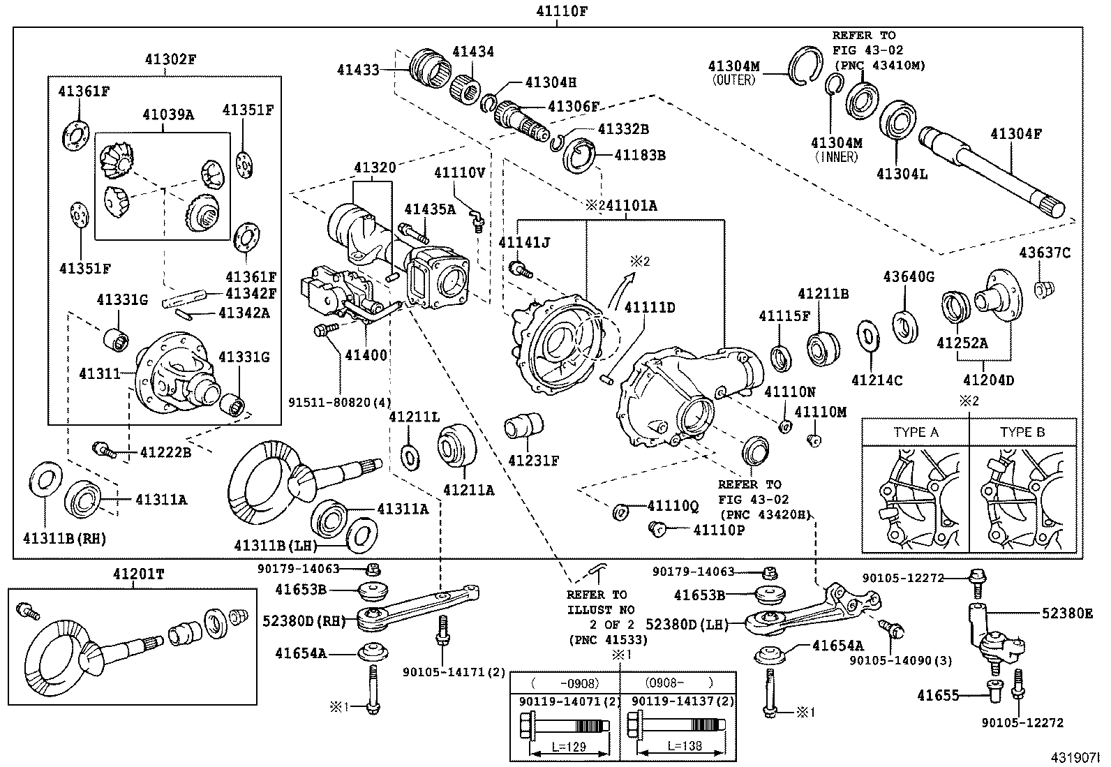 41110-35A11 CARRIER ASSY, DIFFERENTIAL, FRONT product image