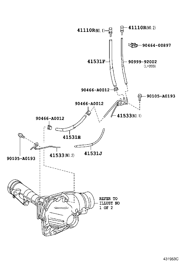 41110-34483 CARRIER ASSY, DIFFERENTIAL, FRONT product image