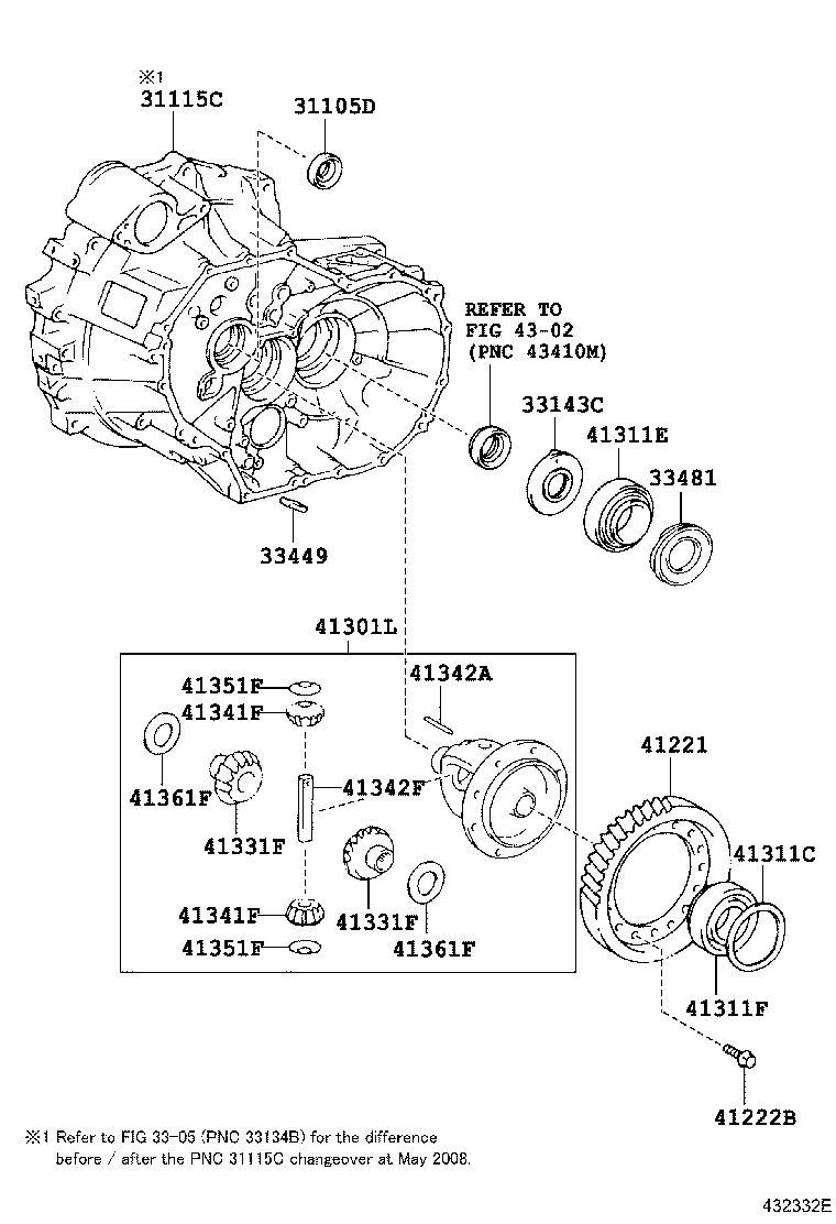 41211-12220 PINION, DIFFERENTIAL DRIVE product image