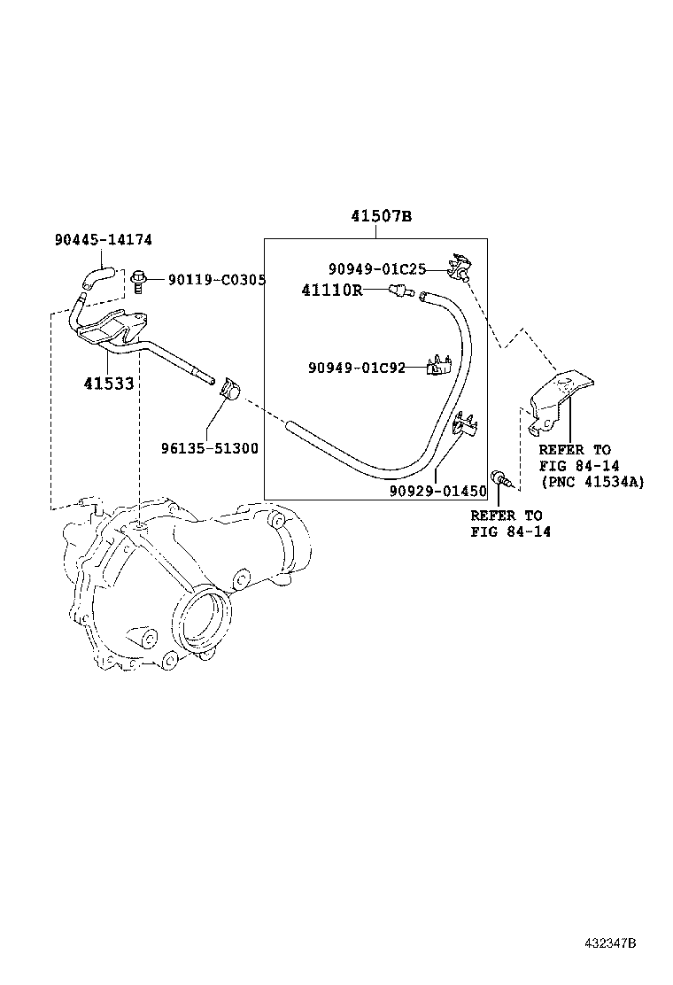 41110-3D461 CARRIER ASSY, DIFFERENTIAL, FRONT product image