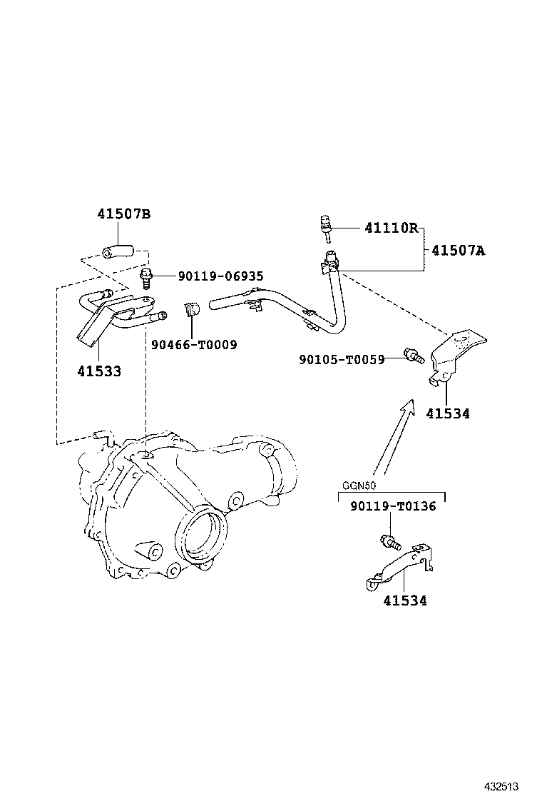 41110-0K242 CARRIER ASSY, DIFFERENTIAL, FRONT product image
