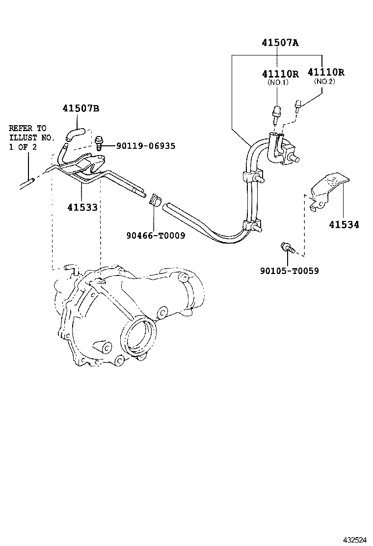 41101-0K031 CARRIER SUB-ASSY, DIFFERENTIAL, FRONT product image