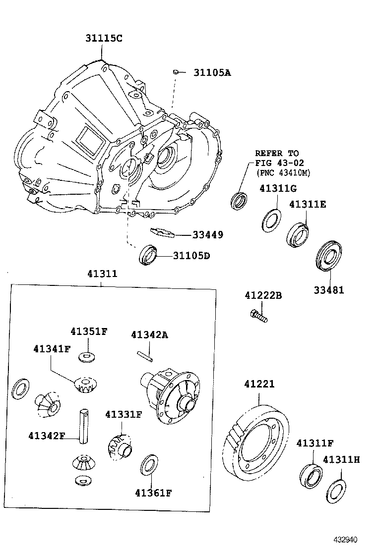 33481-20150 GEAR, SPEEDOMETER DRIVE (MTM) product image