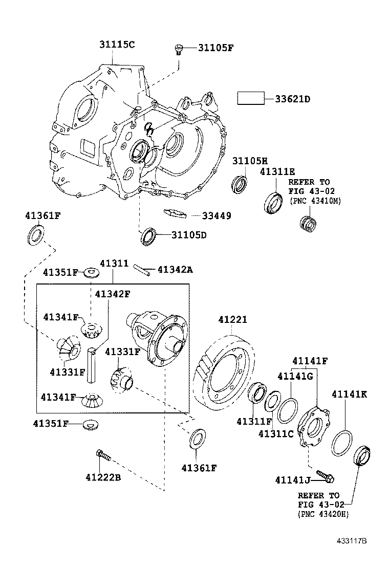 35105-21020 HOUSING, TRANSAXLE product image