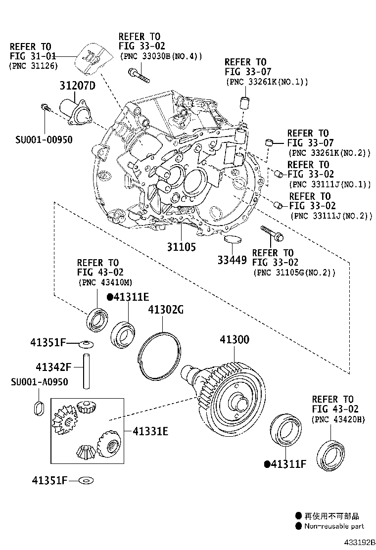 41341-0D060 PINION, FRONT DIFFERENTIAL product image