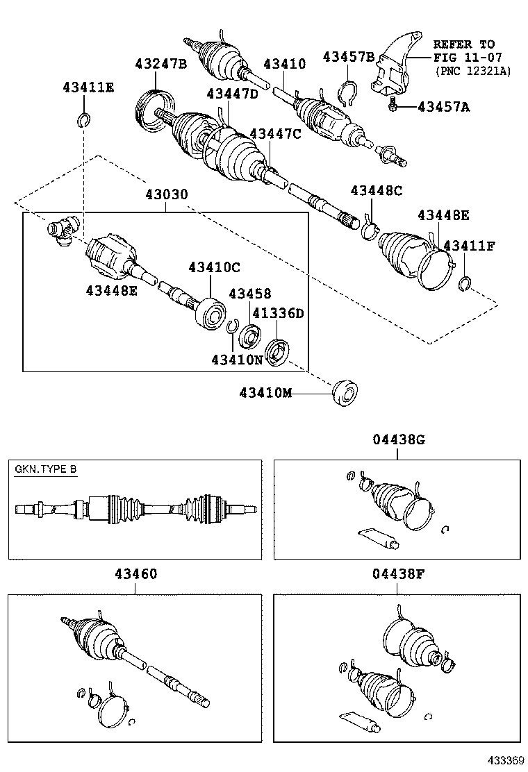90311-50022 OIL SEAL, FRONT DRIVE SHAFT, LH product image