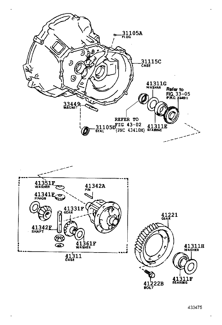 35105-10012 HOUSING, TRANSAXLE product image
