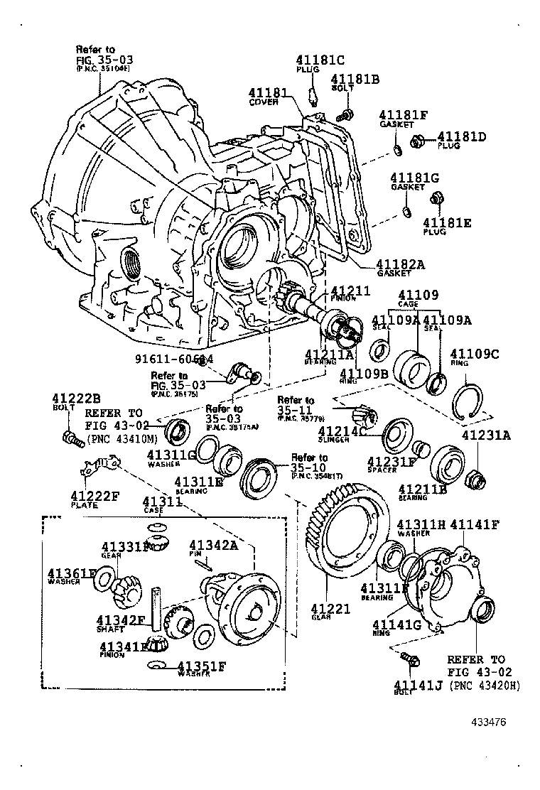 35105-10012 HOUSING, TRANSAXLE product image