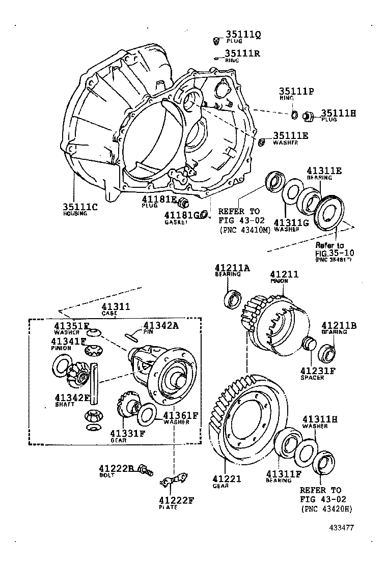 35105-10012 HOUSING, TRANSAXLE product image