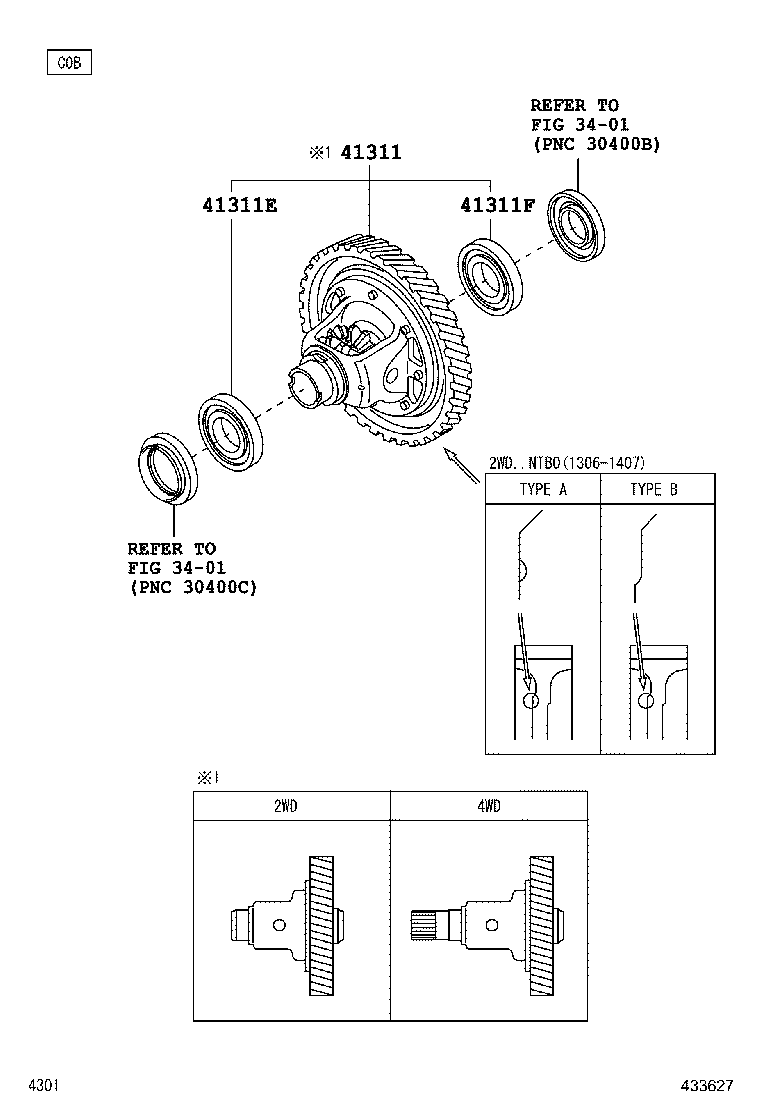 41310-B9110 CASE, FRONT DIFFERENTIAL product image