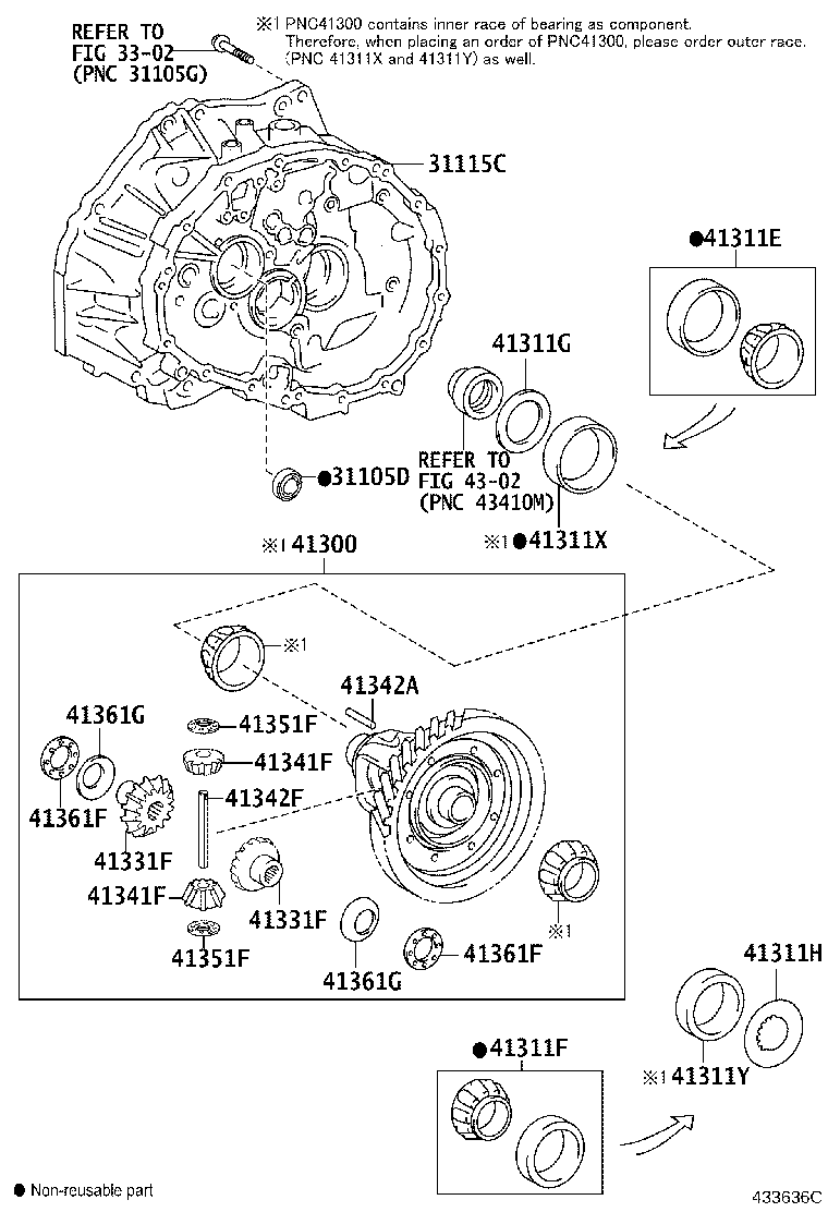 31115-52150 CASE, FRONT TRANSAXLE(MTM) product image