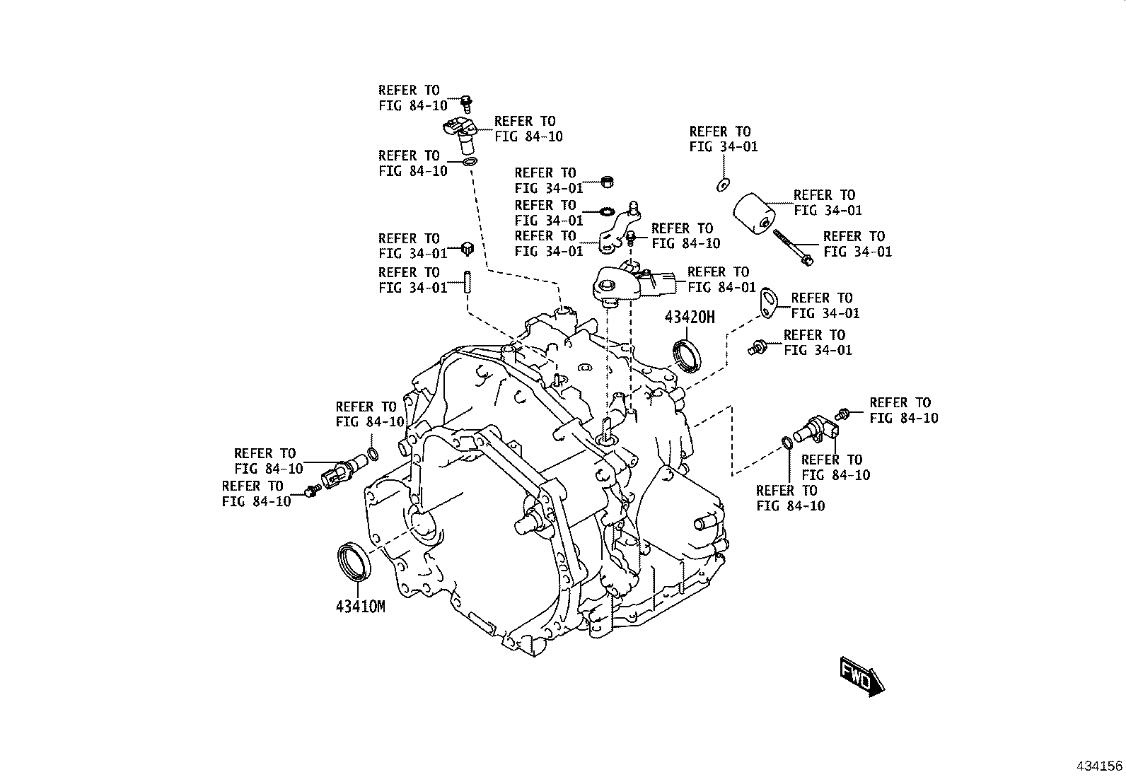 90118-WC420 OIL SEAL, FRONT DRIVE SHAFT, RH product image