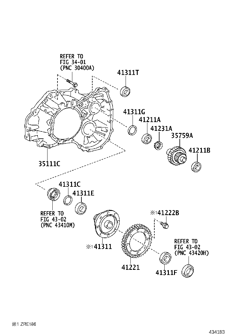 35105-12100 HOUSING, TRANSAXLE product image
